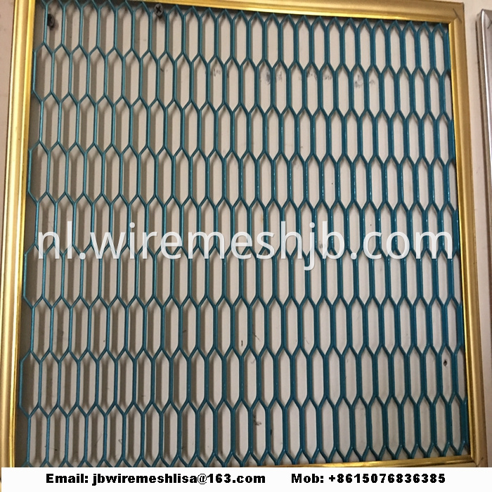 Galvanized Hexagonal Expanded Metal Mesh